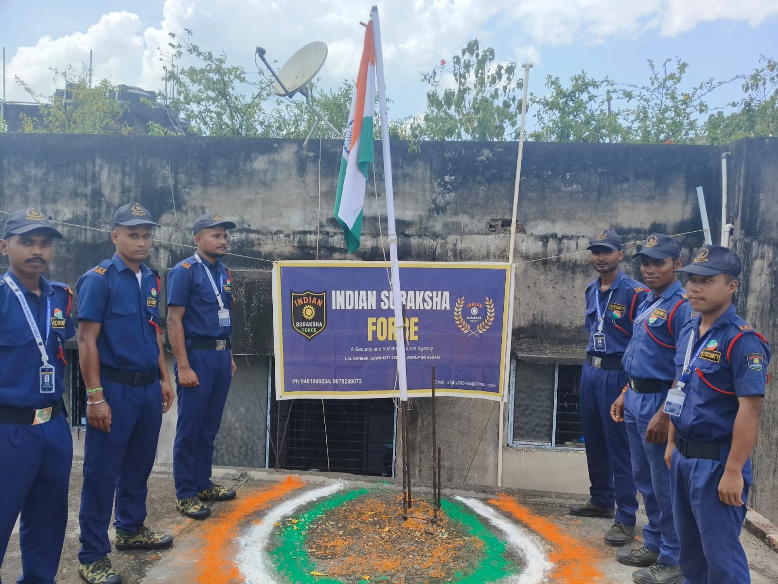 Indian Suraksha Force security team photo 5